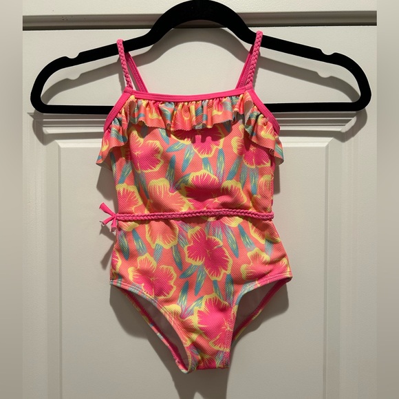 Betsey Johnson Other - Betsey Johnson Girls Tropical One-Piece Swimsuit Sz 3t